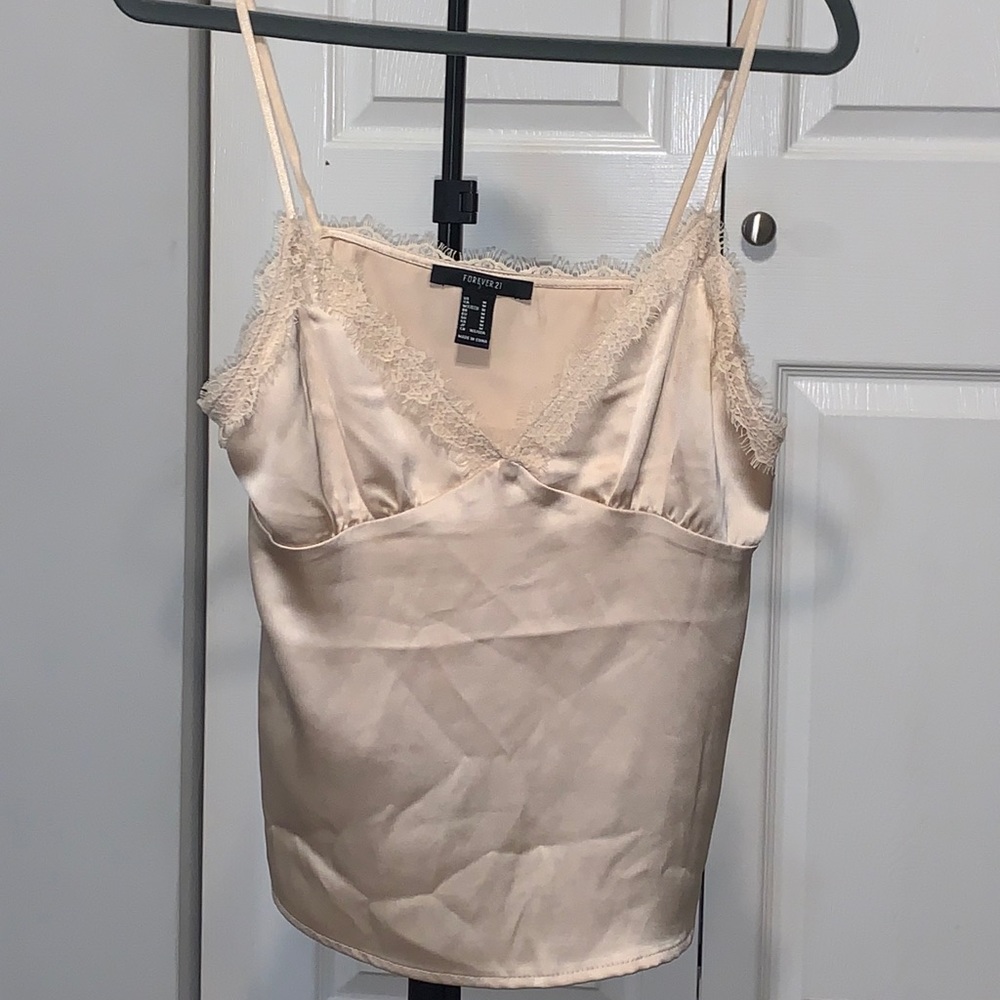 Cream Party Camisole